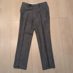 【グリーンレーベルリラクシング】チェック柄 スラックス