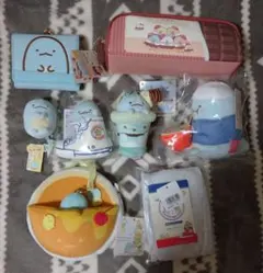 とかげ7点+ペンポーチ　すみっコぐらし