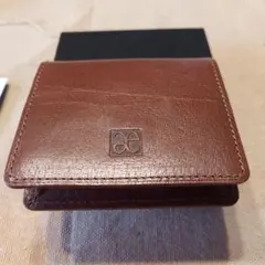 ロコ入り/ バッファロー革/レザーコインケース/小銭入れ/財布/ブラウン