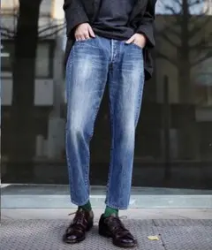 A.PRESSE WASHED DENIM PANTS E 30×27