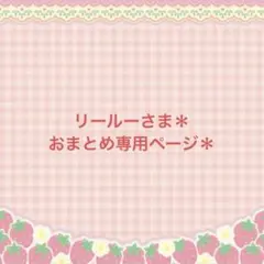リールーさま＊おまとめ専用ページ