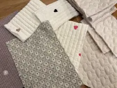 韓国生地 はぎれセット ヌビ ハートキルティング