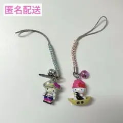 南越谷阿波踊り2006　ハローキティ　マスコット付きストラップ　激レア　ご当地 南越谷阿波踊り2006 ハローキティ マスコット付きストラップ 激
