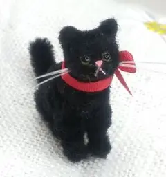 猫　モールアート　ミニチュア　ネコ　ねこ