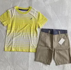 【新品】ノーティカ　Tシャツ　ハーフパンツ　セット　4yのサムネイル