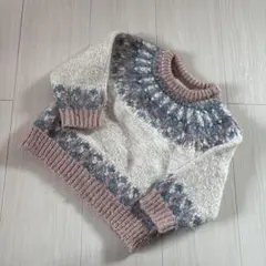 ノルディック柄 セーター 18-24ヶ月