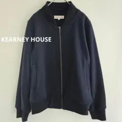 カーニーハウス　アウター　M　裏起毛　紺　上着　ブルゾン　レディース　秋　冬