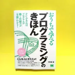 おうちで学べるプログラミングのきほん : 全く新しいプログラミングの入門書