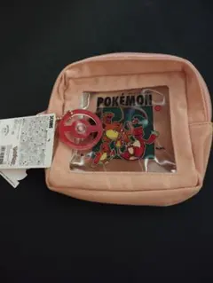 3COINS ポケモン　30周年 ポーチ ヒトカゲ リザードン