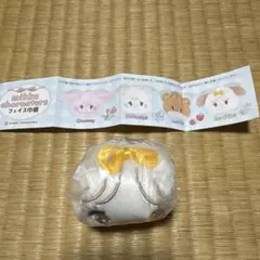 mikko フェイス巾着 ポーチ スフレ