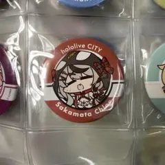 沙花叉クロヱ 缶バッジ hololive CITY Attractions