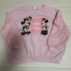 リトシー　袖チュール　トレーナー　120cm