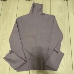 セーター ラベンダー