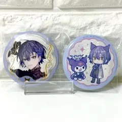 ぷ*ん様 にじさんじ　サンリオ　Dytica　缶バッジ　小柳ロウ