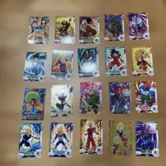 ④ドラゴンボールスーパーダイバーズ16枚組(レア4枚、ノーマル12枚