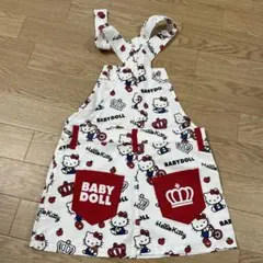 BABY DOLL Hello Kitty ジャンバースカート 110cm~