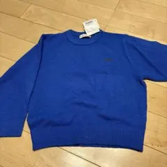 branshes 青 ウォッシャブルニット 110cm 未使用品