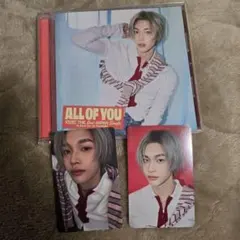 RIIZE ALL OF YOU アルバム　ウォンビン　ソロジャケ