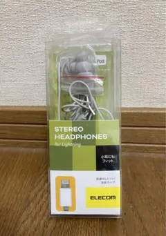 ELECOM EHP-LF12CM ホワイト イヤホン