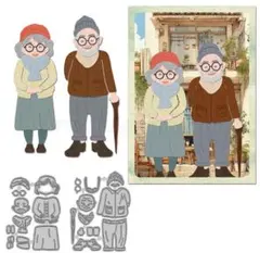 m-kurage様追加 老夫婦 monakoダイ