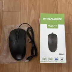 有線光学式マウス M-045 USB接続 PC周辺機器　マウス　パソコン