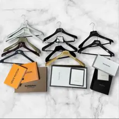 ハンガー　空箱　まとめ売り　アルマーニ　ルイヴィトン　グッチ　バーバリー