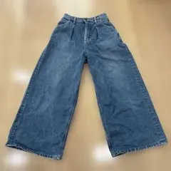 【即購入可】Lee ワイドレッグデニムパンツ
