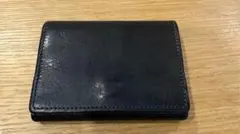 PHIGVEL MAKERS Co. 三つ折り財布 レザー ブラック PHIGVEL MAKERS Co. 三つ折り財布 レザー ブラック - メルカリ