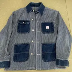 ポインターPOINTERヒッコリーカバーオール90s古着