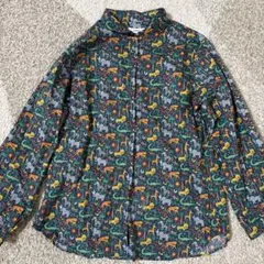 parkes アニマル　動物　シャツ