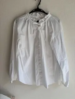 新品未使用　タグ付き　BEAUTY&YOUTH ホワイト長袖シャツ