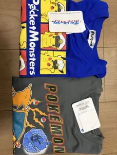 ポケモン　キャプテンピカチュウ Tシャツ リザードン　半袖　２枚