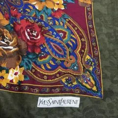 イヴ・サンローラン　大判スカーフ　ストール　YVES SAINT LAURENTのサムネイル