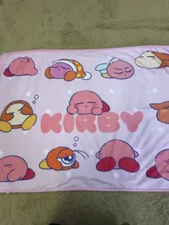 カービィ ブランケット ひざ掛け ピンク　カービィブランケット　星のカービィ