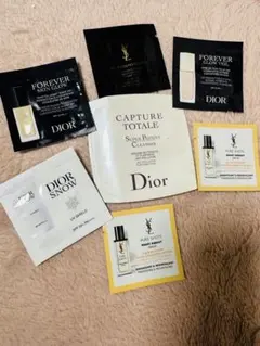 Dior & YSL トライアルサンプル7 枚セット