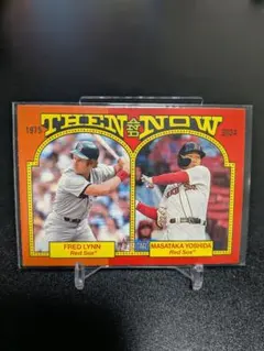 レッドソックス Then & Now カード