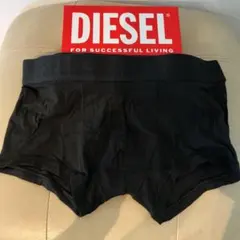 DIESEL ブラック トランクス　ボクサーパンツ　M