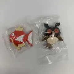 ポケモン クリップ 2種セット コイキング ホーホー 平成レトロ