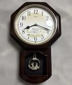 メロディ鳴らない! CITIZEN ジブリ 掛時計 壁掛け時計 シチズン トトロ