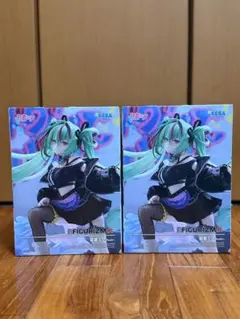 初音ミク フィギュア FIGURIZMα 2個セット