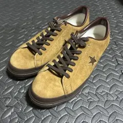 CONVERSE one star ブラウン　スウェード