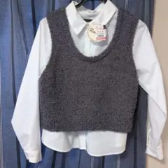 新品　しまむら　トップス　2点セット