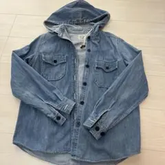 orSlow フード付きデニムシャツ サイズ1のサムネイル