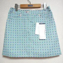 新品 タグ付き マンシングウェア 花柄ミニスカート ゴルフウェア