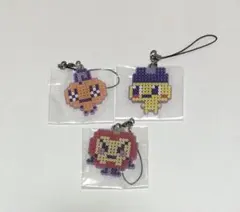 一番くじ たまごっち F賞 きらきらラバーチャーム 3種