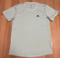 adidas Climalite ライトグリーン Tシャツ Mサイズ　レディース