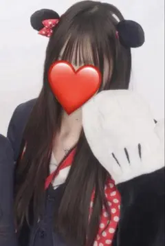 ミニーマウス ミニーマフラーキャップ 手袋付き