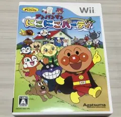 Wii ウィー アンパンマン にこにこパーティ Wiiソフト 取説付き