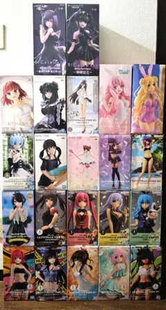 大人気美少女プライズフィギュア　まとめ売り22個セット
