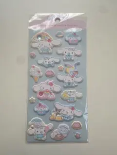 サンリオキャラクターズ　ジュエルマシュマロステッカーズ　シナモロール